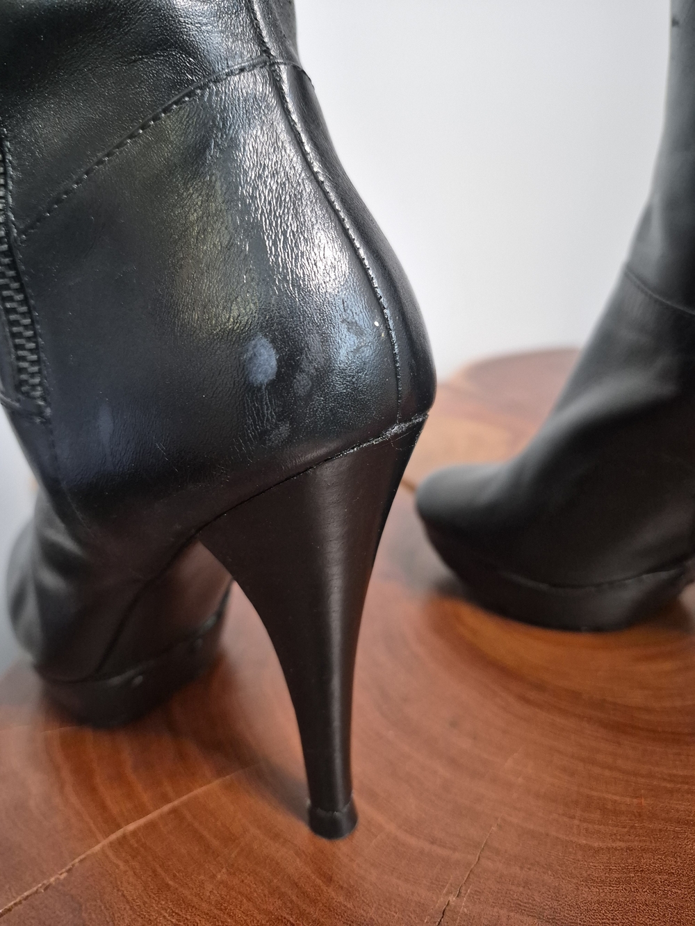 Guess Black Women's Teddie Platform Over-the-Knee Stiletto Boots - Picture 12 of 15